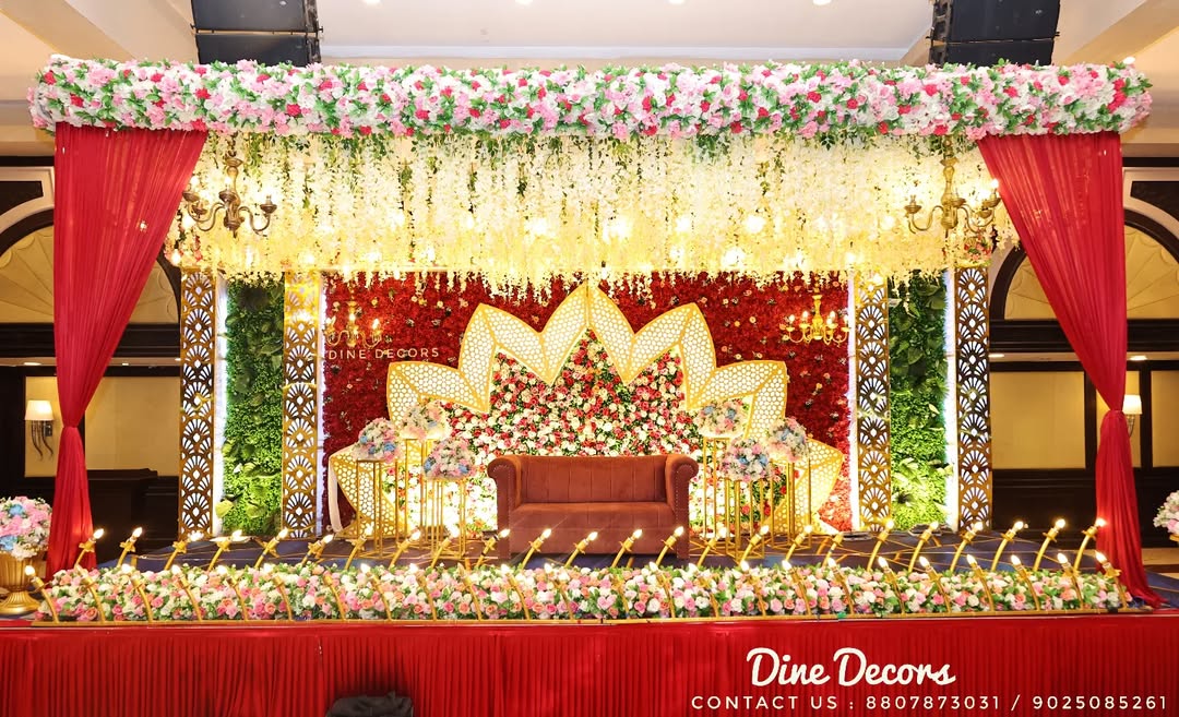 Wedding party decoration
